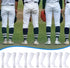 6 Pairs Stirrup Sanitary Liner Baseball Socks Under Stirrup Sanitary Liner Softball Tube Socks Multi Sport Field Hockey Football Socks for Adults...