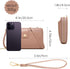 Women Crossbody Cell Phone Wallet Purse with RFID Protection and Multiple Card Slots...