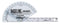 Baseline 12-1012HR Plastic Goniometer, Finger, Hires Flexion to Hyper-Extension...