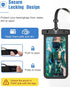 Waterproof Phone Pouch, IPX8 Waterproof Phone Case Cellphone Dry Bag Compatible for iPhone 15 14 13 12 Pro, Galaxy S20/S10/S9/S8 for Beach Pooling...