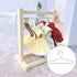 HEALLILY 20 Pcs Doll Clothes Hangers Dollhouse Miniature Wire Hangers, Metal Hangers for Doll Dress Necklaces (6.5CM Silver)...
