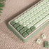 Sumgsn PBT DYE-SUB Matcha Keycaps XDA Profile 124 Keys Fit for 60% 65% 95% Cherry Mx Switches Mechanical Keyboard...