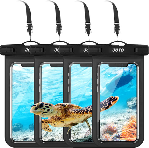 JOTO Waterproof Phone Pouch IPX8 Universal Waterproof Case Dry Bag Phone Protector for iPhone 15 14 13 12 11 Pro Max Plus XS XR X 8 Galaxy S23 S22...