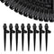 20Pcs Drip Irrigation Spray Emitters?Adjustable 360 Degree Atomizing Nozzles with Lock Barbed for1/4 Tubing Garden Hose Watering System Sprayer Bl...