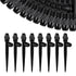 20Pcs Drip Irrigation Spray Emitters?Adjustable 360 Degree Atomizing Nozzles with Lock Barbed for1/4 Tubing Garden Hose Watering System Sprayer Bl...