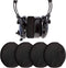Headphone Covers, Ancable 2-Pairs Washable Flex Headset Earpad Cloth Cover for Gym, Training, Aviation, Racing, Gaming, etc More Over The Ear Head...