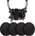 Headphone Covers, Ancable 2-Pairs Washable Flex Headset Earpad Cloth Cover for Gym, Training, Aviation, Racing, Gaming, etc More Over The Ear Head...