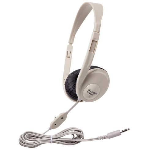 Califone CAF3060AV-A1 Multimedia Stereo Headphone, Beige...