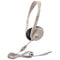 Califone CAF3060AV-A1 Multimedia Stereo Headphone, Beige...