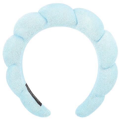 Mimi and Co Spa Headband for Women, Sponge Spa Headband for Washing Face, Makeup Headband Skincare Headband Puffy Spa Headband, Terry Towel Cloth ...