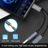 Xumee USB Type C to 3.5mm Headphone and charger adapter, 2-in-1 USB C to Aux Audio jack Hi-Res DAC and Fast Charging Dongle Cable Compatible with ...