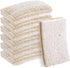 Upgrade Natural Loofah Kitchen Sponges 6 Pack, eco Friendly sponges for Dishes ,Reusable Kitchen sponges and scrubbers,luffa sponges Dish sponges ...