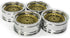 4PCS 65mm RC Rally Car Rubber Tires and Plastic Plating Wheel Rims Set 12mm Hex for 1/10 RC On-Road Rally Drift Racing Car for HSP Tamiya Sakura H...