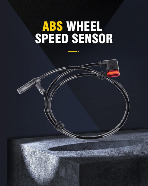 OCPTY ABS Sensor Left+Right+Rear ABS Wheel Speed Sensor ALS1858 5S11030 fit for 2008-2014 for Mercedes-Benz C300, 2008-2015 for Mercedes-Benz C350...