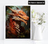 Diymood Paint by Numbers for Adults Dragon, DIY Oil Painting Myths Acrylic Paint by Number Kits for Adults Beginner for Home Wall Decor 16x20 inch...