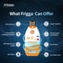 Frigga 2Pack USB Temperature Data Logger Single Use Temperature Recorder 100 Days High Accuracy Thermometer Monitor 14400 Points with PDF CSV Repo...