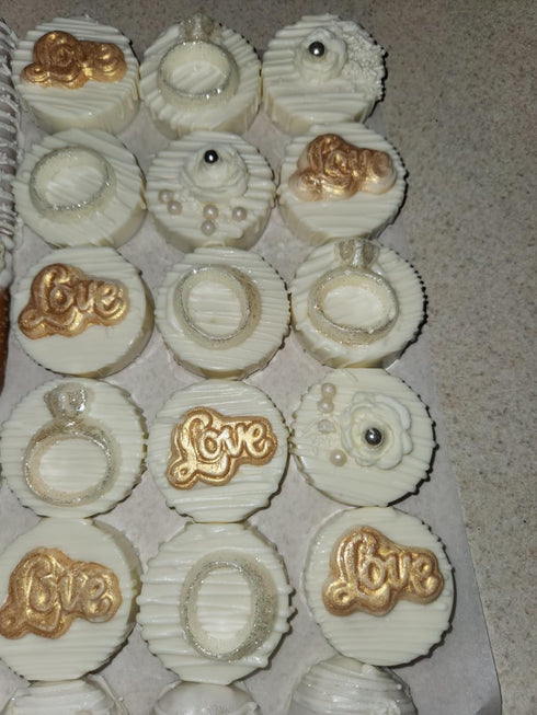 "Love" Bite Size Chocolate Candy Mold Valentines Day 3025...