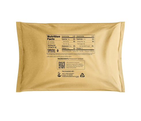 Pure Original Ingredients Potassium Sorbate (4 oz) Homebrewing & Winemaking, Food Grade Additive & Preservative...