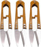 Penta Angel 4.1inch Sewing Scissors Yarn Thread Scissors Mini Small Snips Trimming Nipper - Great for Stitch,DIY Supplies (3PCS, Gold)...