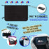 ggomaART Car Side Window Sun Shade - Universal Reversible Magnetic Curtain for Baby and Kids with Sun Protection Block Damage from Direct Bright S...