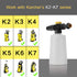 FUNTECK Foam Cannon for Karcher K Series, Adjustable Snow Cannon Foam Lance kit, Compatible with Karcher’s K2/K3/K4/K5/K6/K7 Pressure Washer...