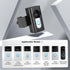 2024 Anti-Theft Ring doorbell Mount no Drill, Video Doorbell Mount Compatible with Blink/Ring Doorbell 4/3/2/1, Cover Holder Not Block Doorbell Se...