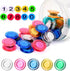 55 Pieces Whiteboard Magnets Dry Board Refrigerator Magnets Mini Round Fridge Magnet with Number Magnets for Home Office Schools Teacher Supplies,...