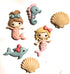 Mermaid Kisses Buttons by Dress it Up Buttons and Embellishments - 6 Pieces...