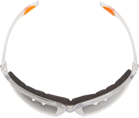 MCR Safety Glasses LW310AF Law 3 Clear Polycarbonate Lenses with UV Protection & Anti-Fog Coating, Bayonet Temple, 1 Pair...