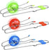 Retro Kids Light Up Gyro Wheel Set - includes 3 10-Inch Track Twisters, Spinning and Light Combo, to Capture Kid's Attention, Ideal for Easter, Bi...