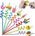 24PC Beach Pool Drinking Straws,Pool Party Favors for Kids Summer Birthday Party Supplies Fun and Silly Straws Summer Pool Party Decorations with ...