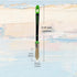 Small Paint Brush for Touch Ups, Trim Stain Brush for Sash, Baseboards, House Wall Corners and Art Application, One Singe Size 0.6-inch (15mm)...