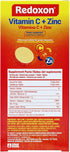 Redoxon Vitamin C + Zinc, Effervescent Tablets of Vitamin C and Zinc, Helps Support Your Immune System, Orange Flavor, 20 Effervescent Tablets, 2....