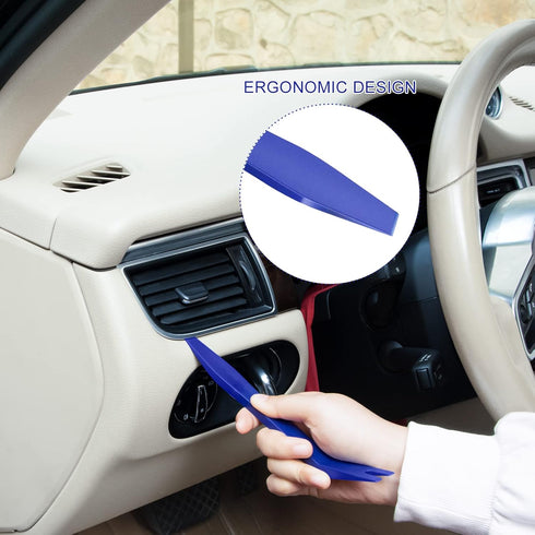 XBRN Trim Removal Tool - 5Pcs Trim Removal Tool Set,Car Pry Tool Kit, Car Panel Door Audio Trim Tool Kit for Vehicle Dash Radio Audio Installer...