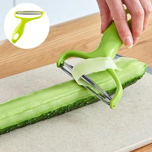 Green Cabbage Shredder, 2 Pcs Vegetable Cutter Cabbage Peeler Stainless Steel Cabbage Slicer Fruit Vegetable Potato Peeler Cabbage Graters for Hom...