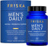 FRISKA Men’s Daily Digestive Enzyme and Probiotics Supplement, Natural Support for Male Digestive Health, Bloating, Gas, Indigestion Relief, Suppo...