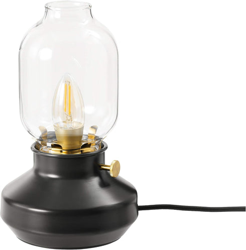 IKEA 004.082.78 Rollsbo Led Bulb E12 200 Lumen, Dimmable, Chandelier Brown Clear Glass...