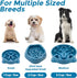 Slow Feeder Dog Bowls Non Slip Puppy Bowl Durable Dog Puzzle Feeder Bloat Stop Dog Food Bowls for Puppy and Small Dogs, BPA Free, 1 Cup, Grey...