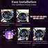 Bling Car Steering Wheel Cover, Crystal Glitter Rhinestone Wheel Protector for Vehicle, Universal Automotive Interior Decorative Accessories with ...
