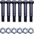 6 Pack Shear PINS and Nuts for Ariens 52100100 00659100 Snowthrower...