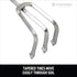 Corona Premium Stainless Steel ComfortGEL Cultivator caltivator, red...