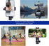Phone Tripod Mount with Remote Controller, New Universal Smartphone Mount Adapter with Cold Shoe, 360° Rotates Cell Phone Clip Clamp Holder, Compa...