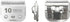 Detachable Ultra Edge Dog Clipper Blade - Constructed of Carbonized Steel, Resists Heat and Rust with Long-Lasting Sharp Edges - A5 Series (FC-10,...