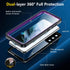 SPIDERCASE Designed for Samsung Galaxy S21 Case, Waterproof Built-in Screen &Lens Protector, Full Heavy Duty Protection, 12FT Military Shockproof,...