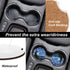 Ceramic Cup Holders Car Coasters for Women/Men,Absorbent Drink Cup Car Holder Coasters with A Finger Notch 2.56" Pack of 2,Starry Night Oil Painti...