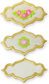 PME Creative Plaque Rose & Plain Embossing Plunger Cutters, Set of 4...