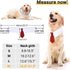 Segarty Dog Neck Tie Large, 6 Pack Adjustable Cute Pet Ties Collars Grooming Accessories Formal Wedding Costume Black Red Dog Necktie Collar Set f...