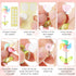 Cute Windmill Car Dashboard Decorations, 6 Pcs Mini Paste Shaking Head Windmill Car Mirror Dashboard Plant Decor for Car Interior Home Office Desk...