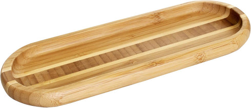 Totally Bamboo Catch All Spoon Rest for Kitchen Counter, 10" x 3.5"...