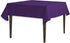 LinenTablecloth 54-Inch Square Polyester Tablecloth Purple...